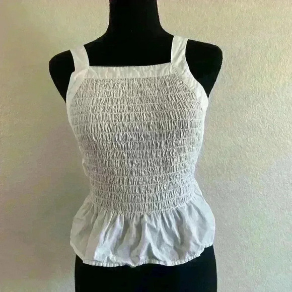Free People Free-est Fez Ruched back tie bow Tank Top Camisole Women size XS - Picture 1 of 12